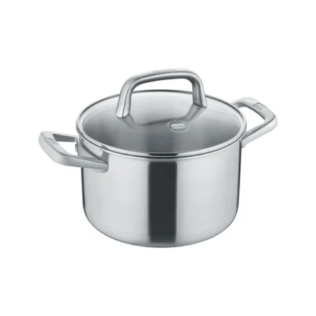 Tricion Kochtopf 20 cm mit Glasdeckel