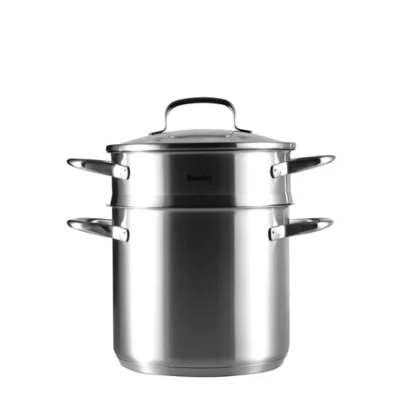 Kochtopf 20 cm mit Sieb- bzw. Pastaeinsatz
